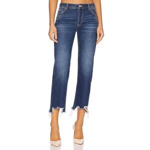 Free People x We the Free Maggie Mid Rise Straight in Rolling River, Size 27